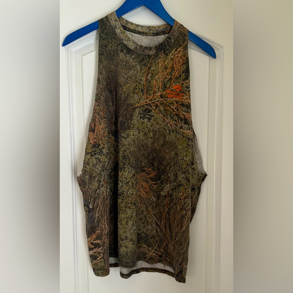 Camo Sleeveless Women's Top